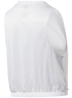 Женская теннисная футболка Reebok LM AC Style Tank - белый