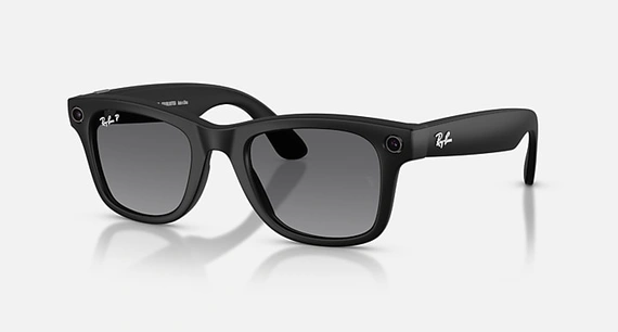 Умные очки Ray-Ban Meta Wayfarer Gen 2 (RW4012) Matte Black/Graphite Polarized S50 T150