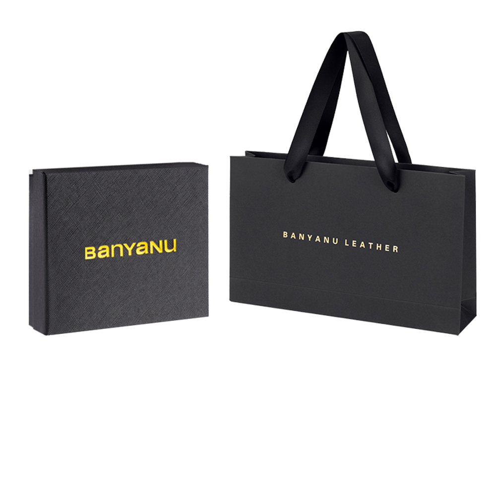 BANYANU Cow Leather Wallet, Card Holder Women"s