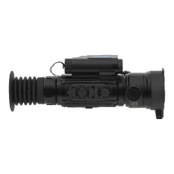 Тепловизионный прицел Sytong XM06-50LRF / Сайтонг ИКС М06 50 ЛРФ (с дальномером) - вид сверху, панели управления