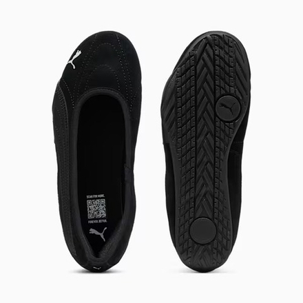 PUMA Женские кроссовки-балетки Catch Soleil, черный