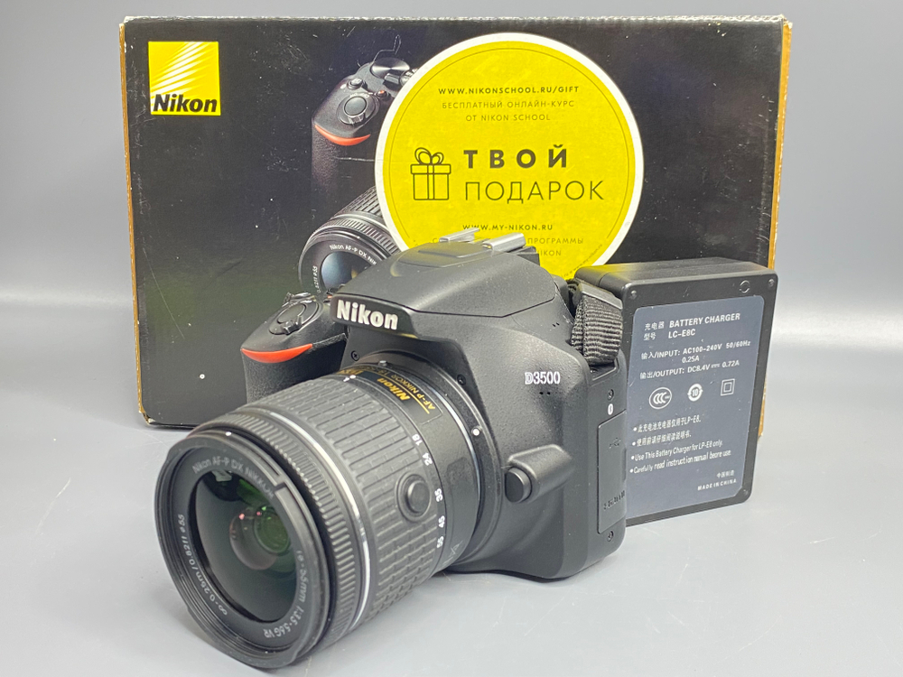 Nikon D3500 Kit AF-P DX 18-55 SD-слот не работает