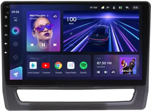 Магнитола для Mitsubishi ASX 2020+ (ШГУ 8", рамка тип 1) - Teyes CC3L монитор 10" IPS на Android 10, CarPlay, 4G SIM-слот