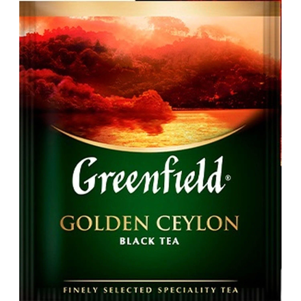 Чай чёрный Greenfield Golden Ceylon 100 пакетиков