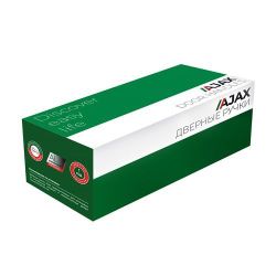 Ручка раздельная AJAX POLO JR SN/CP-3 мат.никель/хром /41367/