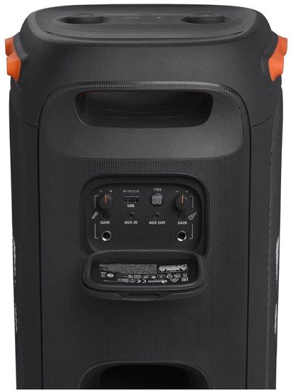 Беспроводная акустика с подсветкой JBL Partybox 110, черный