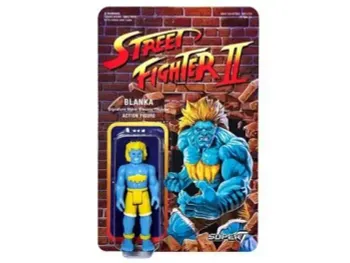 Фигурка Super7 - Street Fighter II - Blanka - ReAction Figure Championship Edition