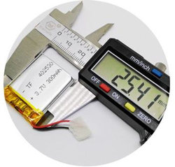 Аккумулятор Li-Po 3.7В-300мА/402530