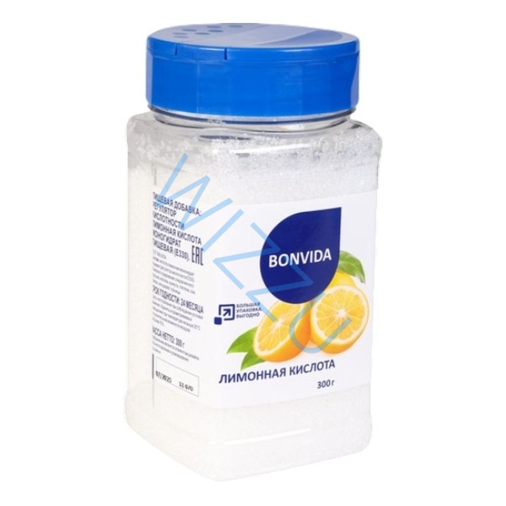 Кислота лимонная BONVIDA (Россия) 300г