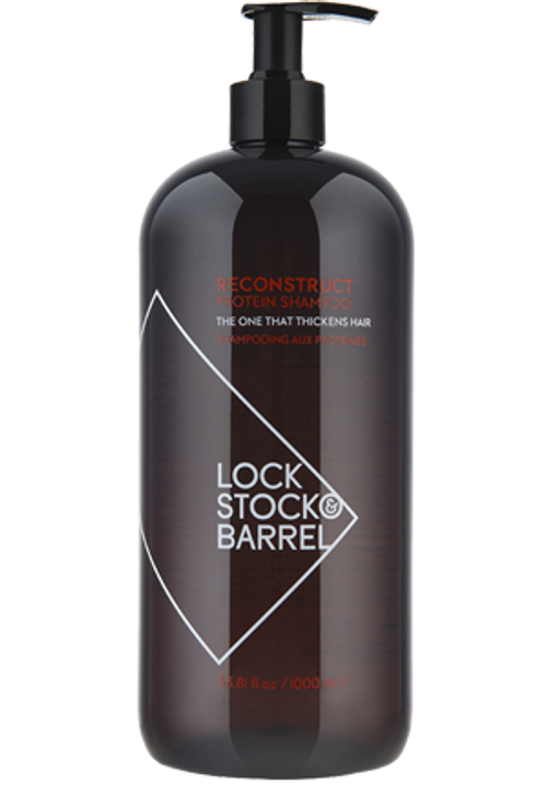 Lock Stock & Barrel Reconstruct Protein Shampoo - Укрепляющий Шампунь с протеином, 1000 мл