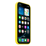 Силиконовый чехол с поддержкой MagSafe Apple Silicone Case для iPhone 16 Pro, Star Fruit (Желтый)