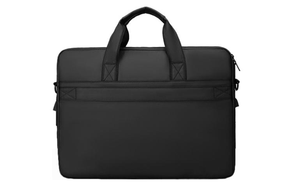 MARK RYDEN Oxford Laptop Bag Regular Men"s Elegant Black/Rock White Gray
