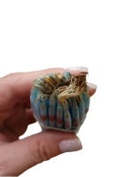 Иерусалимские свечи голубые 16см