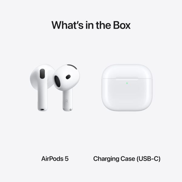 Беспроводные наушники Apple AirPods 5 (2026) Белый | White (MKFW4)