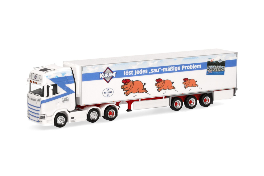 Грузовик Scania CS 20 HD пп рефрижератор  «Kurant Fleisch» (Нижняя Саксония/Хаттен)