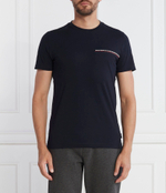Футболка SMALL CHEST STRIPE MONOTYPE TEE Tommy Hilfiger - темно-синий(MW0MW32595)