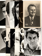 №97 Открытки Артисты и актёры СССР 1960–1970-е г. 25 штук. Чёрно-белые, чистые, без повторов