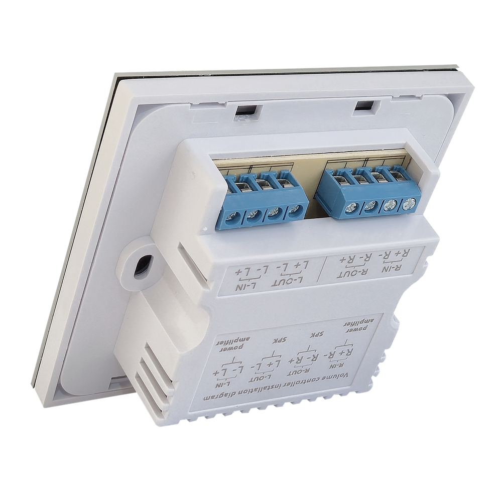 Настенный регулятор громкости звука настенный Steam&water SOUND CONTROL White 50 (Цвет черный, 5 уровней громкости, 4-8 Ом, 30W)