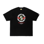 A Bathing Ape Bathing Ape Liberty Walk Футболка Cotton Regular Summer 0zxtem910101q черный