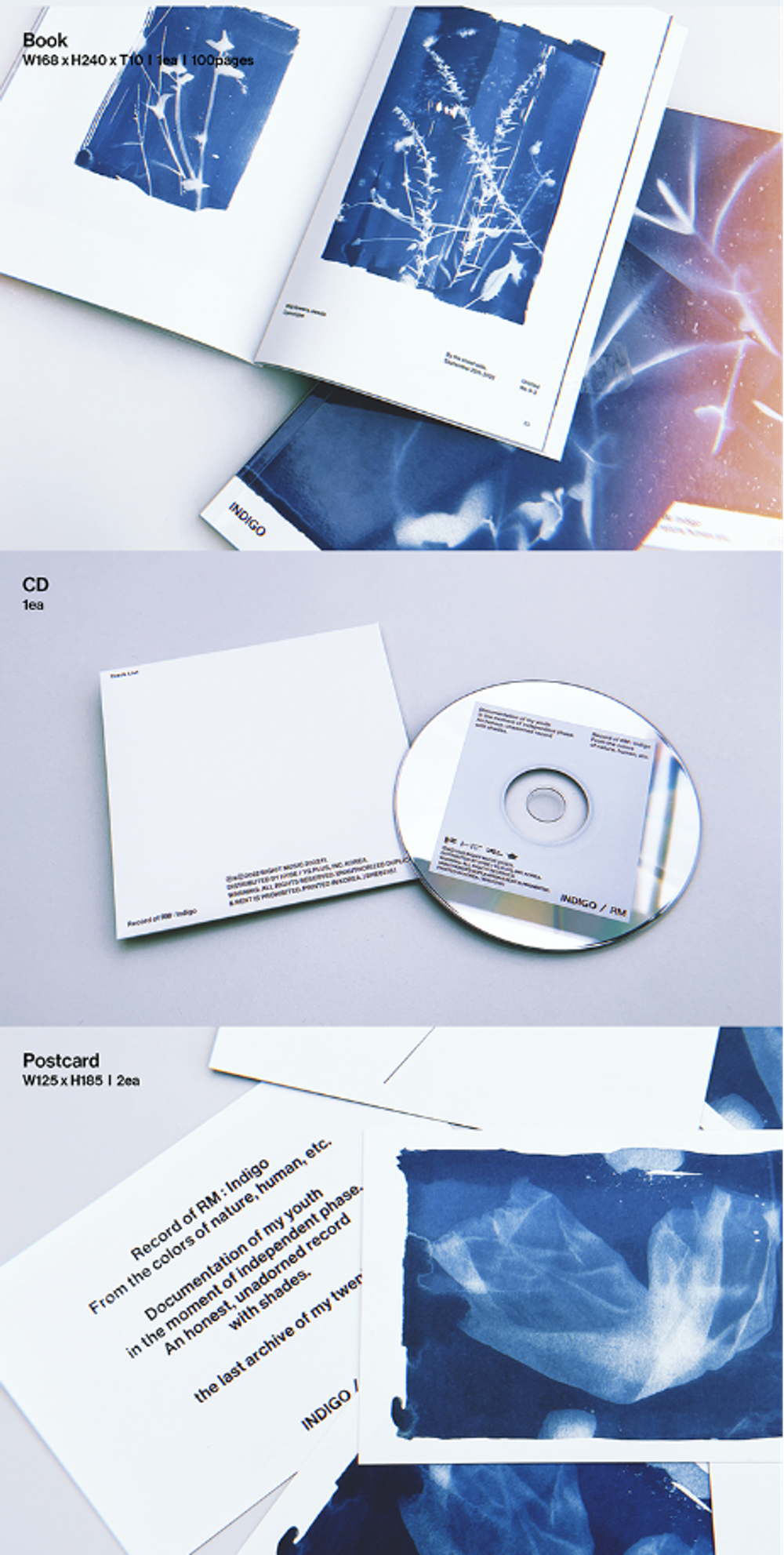 Альбом RM (BTS) - [Indigo] (Book Edition)