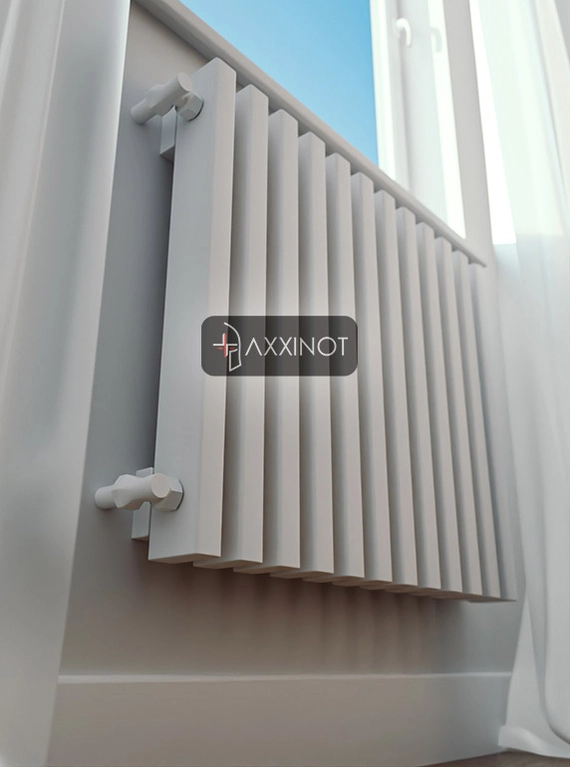 Axxinot Cardea V 800 - вертикальный трубчатый радиатор высотой 800 мм, белый