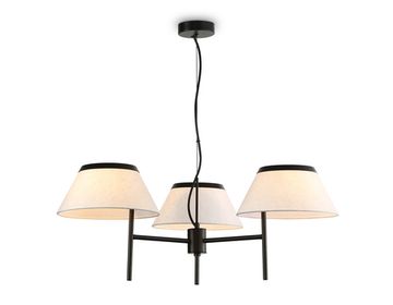Подвесная люстра с абажурами 3*E14 LH72451/3 BK/WH чёрный/белый High Light Classic Ambrella