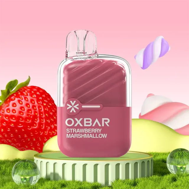 Одноразовый Pod Oxbar Mini Mirage (без дыма) - Strawberry Marshmallow (2200 затяжек)