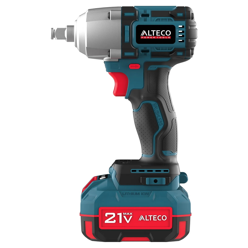 Бесщеточный аккумуляторный ударный гайковерт ALTECO CIW 21-500 BL