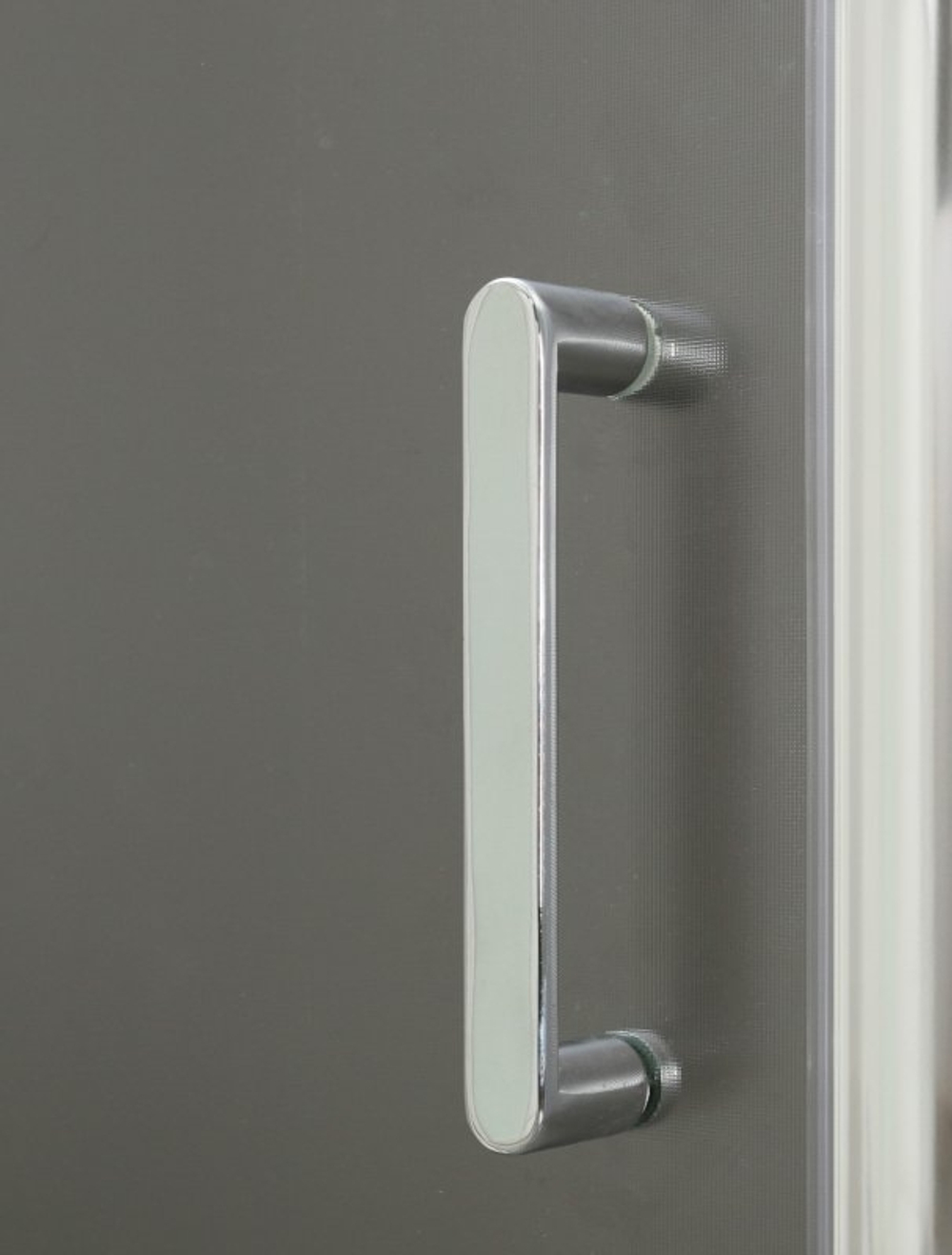 Душевая дверь BelBagno Uno 115 UNO-BF-1-115-P-Cr профиль Хром стекло рифленое Punto