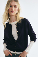 Кардиган с кружевной лентой - H&M