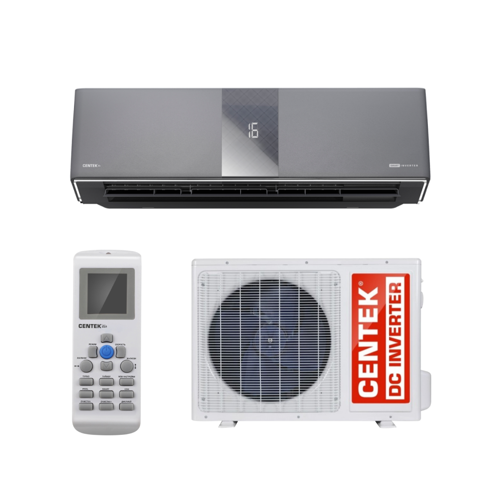 Сплит-система Centek CT-65Zxx (CARBON GRAY) INVERTER CT-65Z10