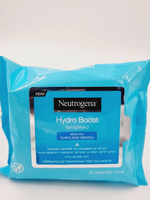 Салфетки для снятия макияжа Neutrogena Hydro Boost 25 шт. ( Франция)