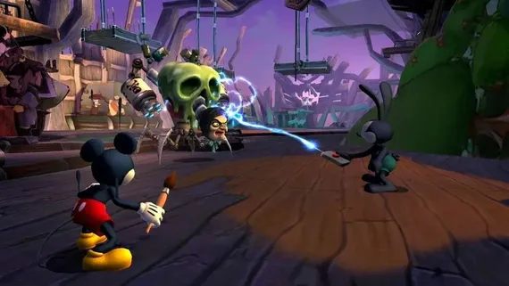 PS VITA Epic Mickey The Power of Two/ Две Легенды (Б/У, Полностью на русском языке, PCSF-00308)