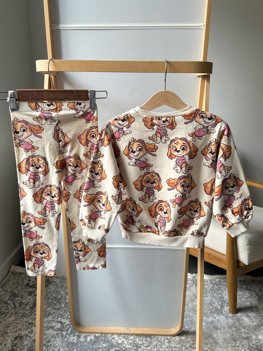 Новый хлопковый костюм Zara, 98