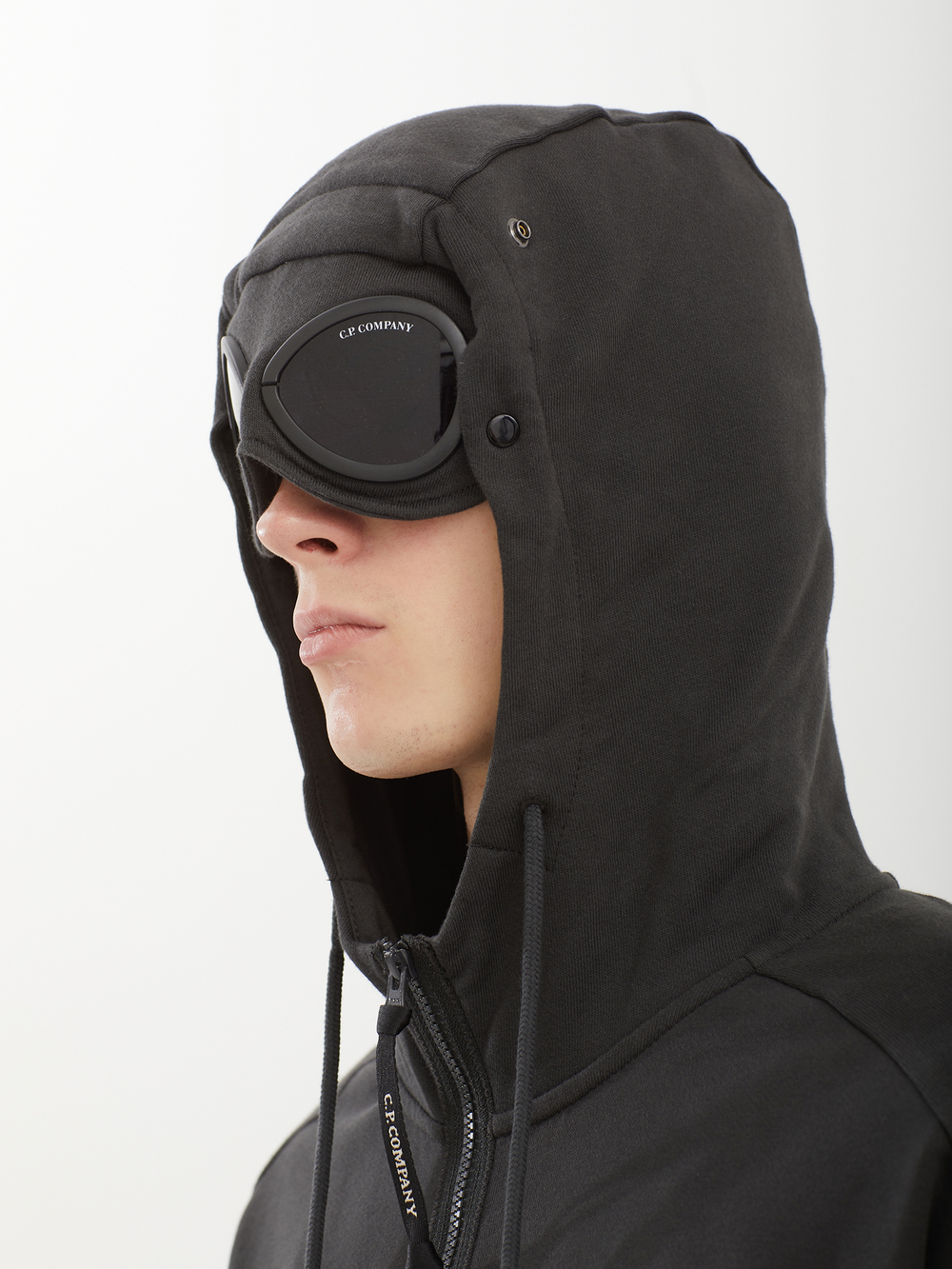 Мужская Толстовка Diagonal Raised Fleece Goggle Zip