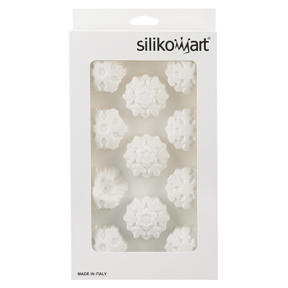 Форма для приготовления пирожных и конфет snowflakes 30,5 х 18 см