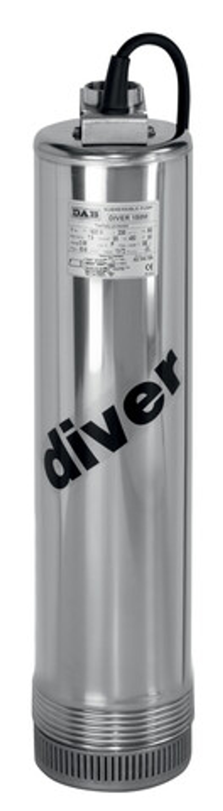 Насос скважинный DAB DIVER 200 M-A (1х220В; 1,50кВт), с кабелем 20 м.