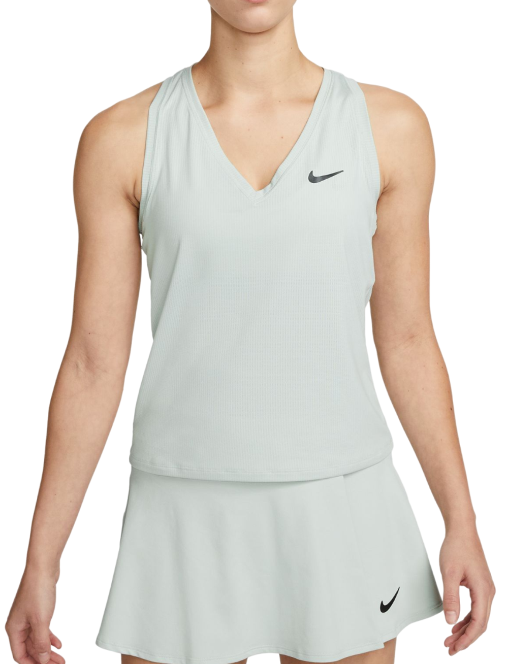 Женский топ теннисный Nike Court Dri-Fit Victory Tank - серый