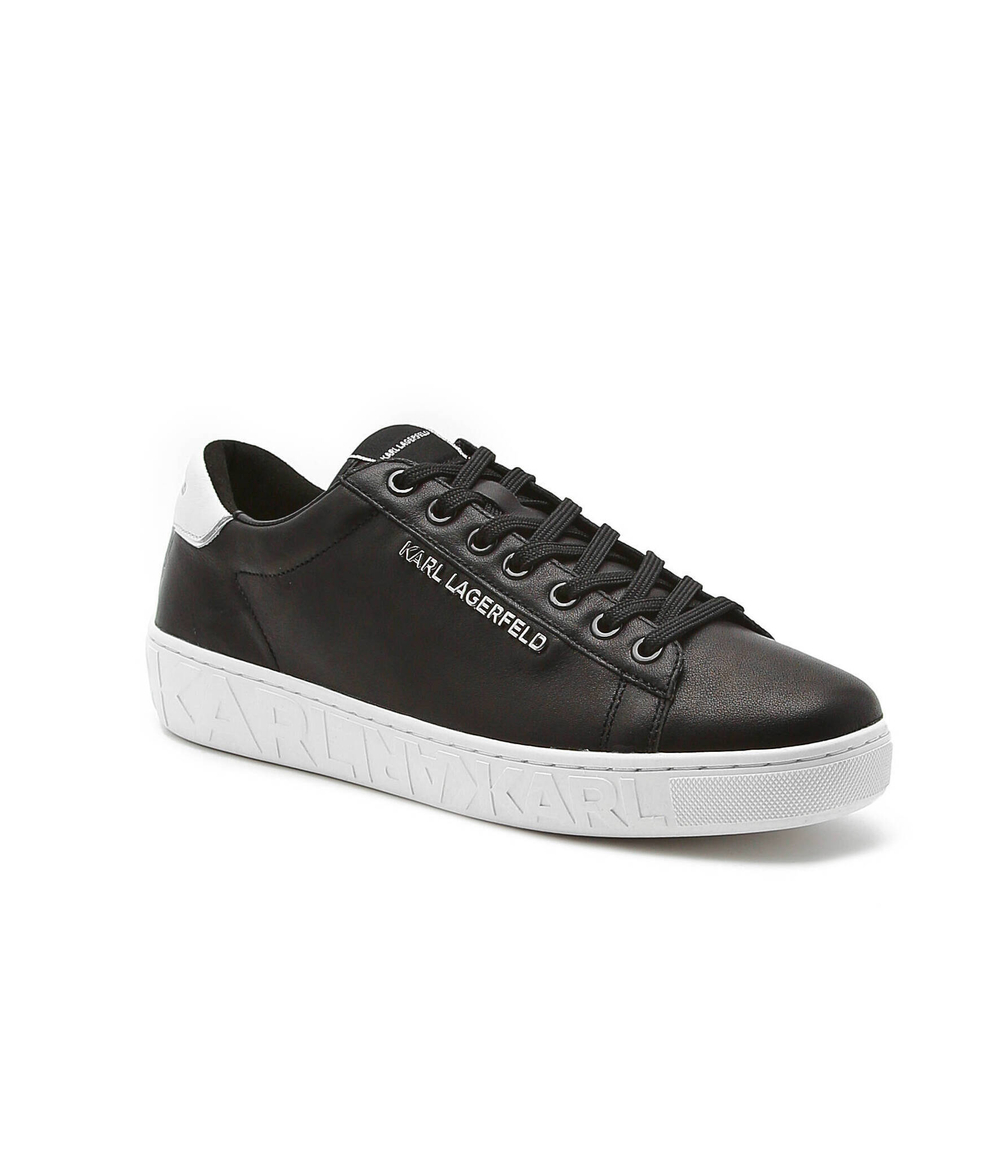 Кожаные кроссовки kupsole iii Karl Lagerfeld - черный(KL51019)
