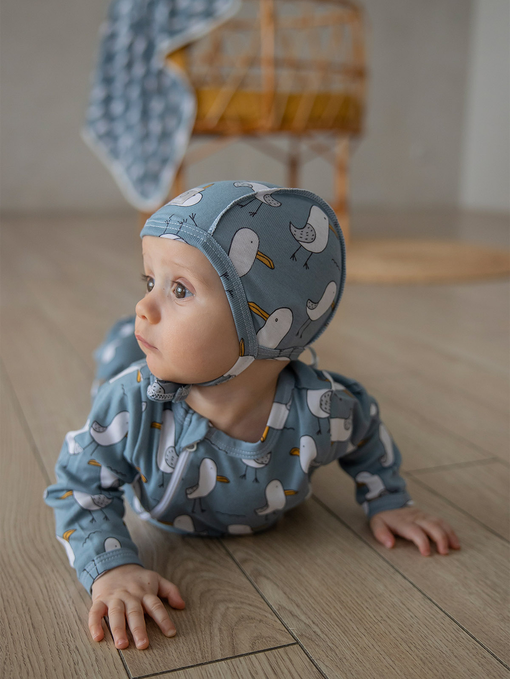 Чепчик Mjölk Чайки, уценка