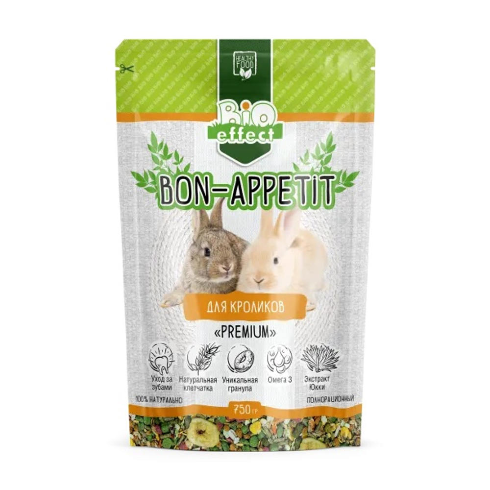 Bio Effect Bon-appetit Premium корм для кроликов 750 г