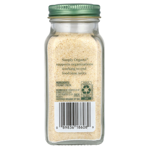 Simply Organic, Луковый порошок, 3 унции (85 г)