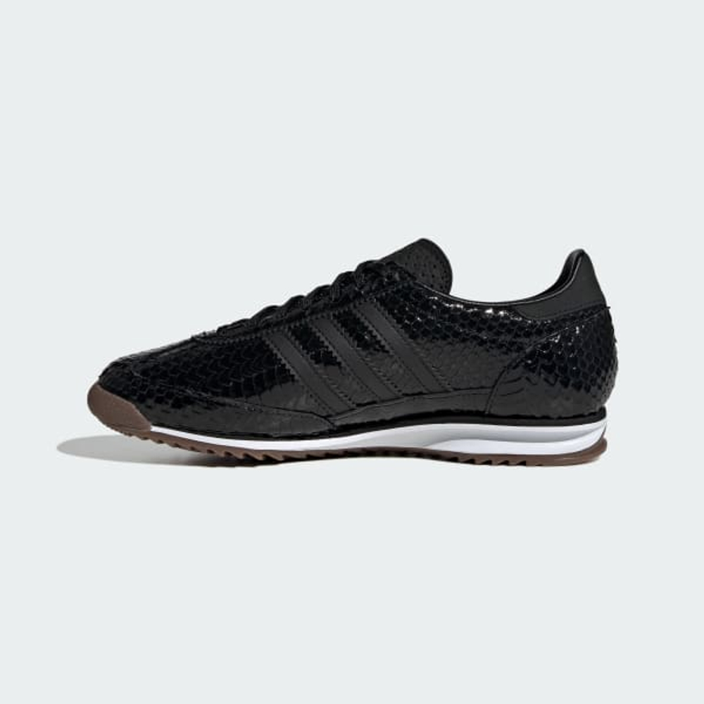 ADIDAS Кроссовки SL 72 OG с анималистическим принтом, черный/белый