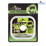 Поводковый материал 50m-X8 green camo 0.35mm