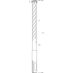 Бур по бетону SDS plus-5X 12x150x210 мм, 10 шт. BOSCH 2608833906