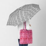 Зонт складной IKEA SOTRONN (СОТРЕНН), Черно-белый