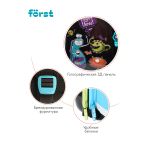 Ранец Först F-Glow "Monster party" 37*29,5*16 см, 2 отделения, 2 кармана, анатомическая спинка