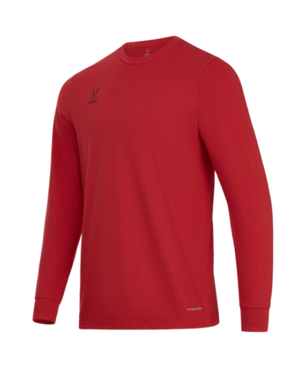 Футболка баскетбольная с длинным рукавом DIVISION PerFormDRY Pre-Match Longsleeve Jersey, красный