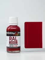 Краска лаковая HobbyLink RAL-3003 Рубиново-красный RL-3003