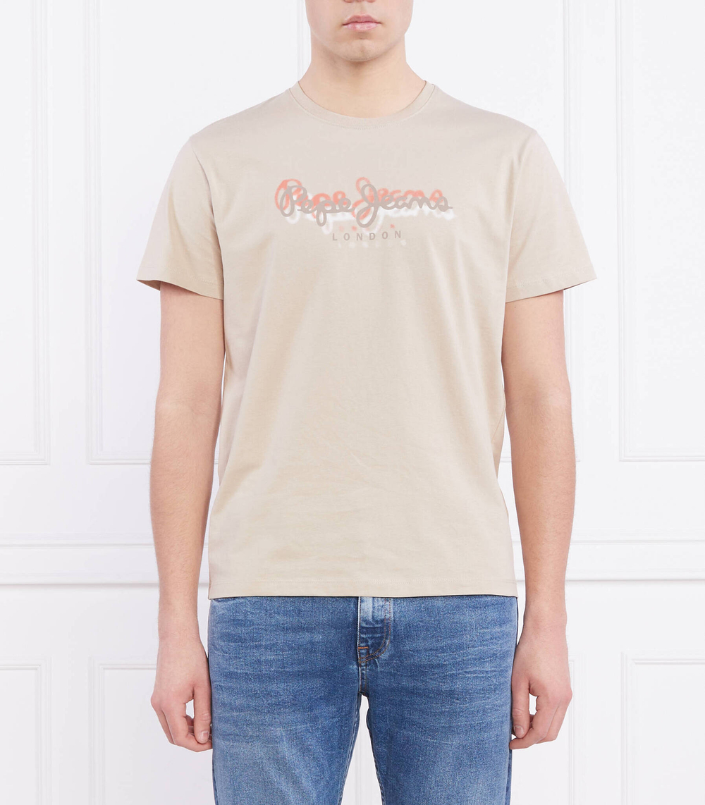 Футболка RICHME Pepe Jeans London - бежевый(PM508697)